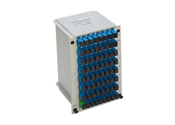 kopen 1x64 PLC Glasvezel Splitter Plug-in Type met SC Connector voor FTTX Systemen online manufacture