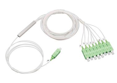 kopen Miniatuur Mini het Type van Optische Vezelsplitser 1x8 PLC met Sc-Schakelaar online manufacture