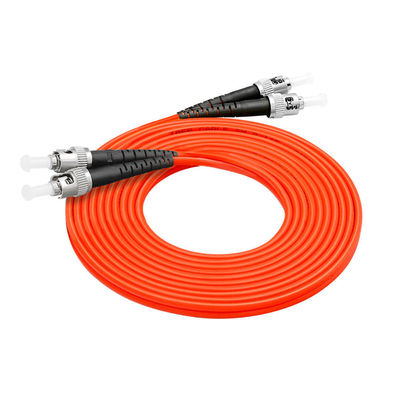 kopen ST-FC Multimode Duplex Glasvezel Patch Cable met aanpasbare lengte voor hogesnelheidsgegevensoverdracht online manufacture
