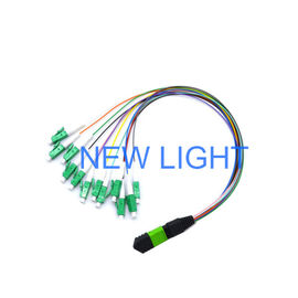 kopen De Materiële MPO MTP Kabel van pvc/van LSZH, Koord van het de Vezel het Optische Flard van de Douanelengte online manufacture