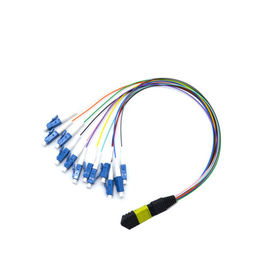 kopen 12 de Kabel van de de Kabelom2 Vezel van de vezelschakelaar MPO MTP verbindt Mpo-Vezelcassette online manufacture