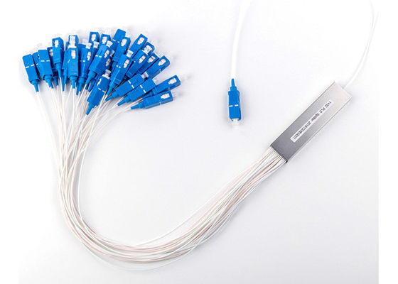 kopen 1x32 Mini Type PLC Splitter met SC/PC connector en roestvrijstalen buis voor glasvezelnetwerken online manufacture