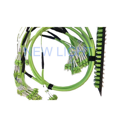 kopen 12-aderige Female MPO naar LC Fanout Glasvezel Patchkabel met 3.0mm Diameter MPO MTP Kabel online manufacture