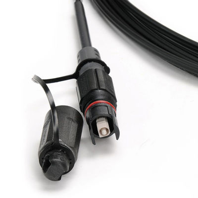 kopen Waterdichte IP67 Multimode OM3 SC Glasvezel Patchkabel voor Buiten FTTH Toepassingen online manufacture