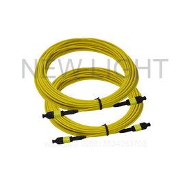 kopen De MPO aan MPO Enige Wijze van 3,0 Mm de Optische Kabel van de Kabel/12 Kern Multimode Vezel online manufacture