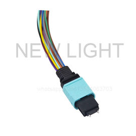 kopen OEM MPO MTP Kabel OM3 Rechte 10Gb, Multimode 50/125 Kabel van het Vezel Optische Flard online manufacture