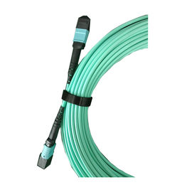 kopen De Optische Kabel van de voltallige vergaderingsvezel, MTP/MTP (MPO) 40/100 Mpo-van het Flardg Koord online manufacture