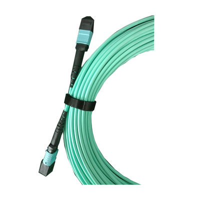kopen OM4 12 Core MPO MTP-kabel voor 40/100 G High-Speed Fiber Optic Patch Cord online manufacture