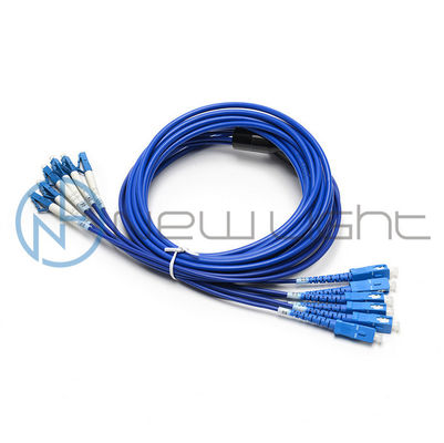 kopen 4F Single Mode 9/125um Gepantserde Glasvezel Patchkabel voor FTTH en Telecommunicatie online manufacture