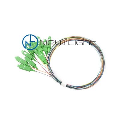 kopen 0.9mm 12 Cores LSZH Jacket Glasvezel Pigtail en Glasvezel Jumper kabel voor High Performance Netwerken online manufacture