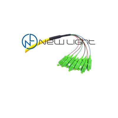 kopen Single Mode SC/UPC Fiber Optic Pigtail met LSZH Jacket en 0,9 mm diameter voor High Performance Splicing online manufacture