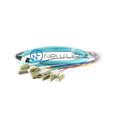 kopen 12 Core 0,9mm Low Insertion Loss Fiber Optic Pigtail en Patch Cord voor netwerken met hoge prestaties online manufacture