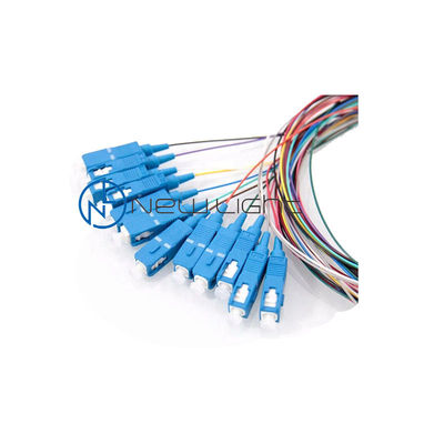kopen LSZH 12 Kleur 1M van Sc/van E2000/van FC/ST van Fiber Optic Pigtail de Vezel Optische Staart online manufacture