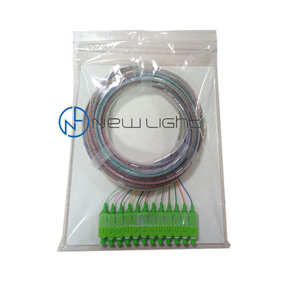 kopen SC APC Connector Fiber Optic Pigtail met 1310 nm golflengte en laag invoegverlies voor FTTH-netwerken online manufacture
