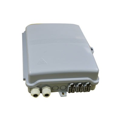 kopen 24 Core Cassette PLC Splitter FTTH Termination Box met ABS-materiaal en 8 poorten voor glasvezeldistributie online manufacture
