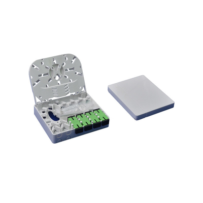 kopen ABS de Vezel Optische Einddoos van Rackmount 4core Ftth/Optische Distributiedoos online manufacture