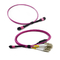 De HEREN MPO aan LC-de Kabel van de de Vezeldoorbraak van de Vezelkabel Compatibel met Huawei QSFP