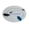12 Core MPO Fiber Optic Trunk Kabel OS2 OM3 Vrouwelijke Polariteit B Plenum