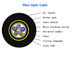 FTTTH 8 van de Kabelpvc van de Kern Binnenvezel Optisch van de de Wijzevezel Enig het Flardkoord