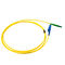 Geel het Flardkoord Singl van de Kabel Optische Vezel - Wijze E2000 aan LC-APC Poolse G657A2