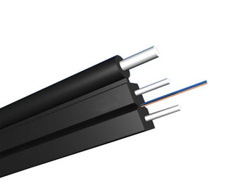 2 van het het Flardkoord van de kernvezel de Optische Enige Wijze, FTTH-Kabel van de Vezel de Optische Daling