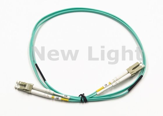 Groene 1-meter LC-LC-single-mode-optische vezel-patchcord-hoge-snelheidsnetwerkverbindingen