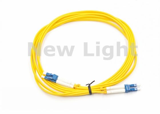 LC LC Single Mode Optical Fiber Patch Cord 2,0 mm Diameter Goede uitwisselbaarheid