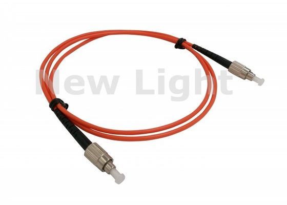 1m FC UPC naar FC UPC Optical Fiber Patch Cord 2,0 mm Diameter voor Gigabit Ethernet
