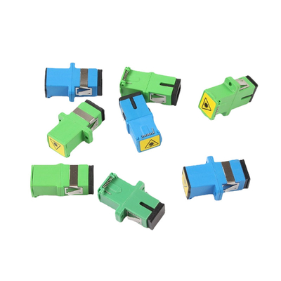 250um naakte glasvezel adapter met enkelmodus glasvezel type in flens