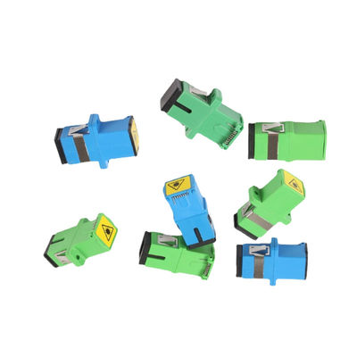 Flensgemonteerde SC-type glasvezeladapter voor 250 µm kale vezel met aangepaste lengte