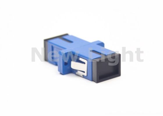 Blauw Kleur SC Single Mode Simplex Glasvezel Adapter voor Glasvezel naar het Huis