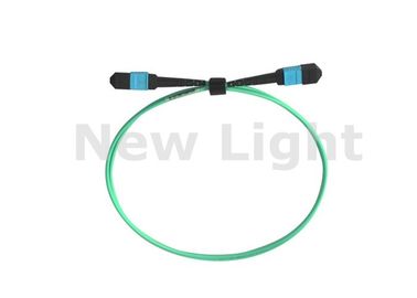 0,5 Meters 12 Kern MPO/MTP-de Groene Kleur OM2 van het Flardkoord/de Kabel van OM3/OM4-