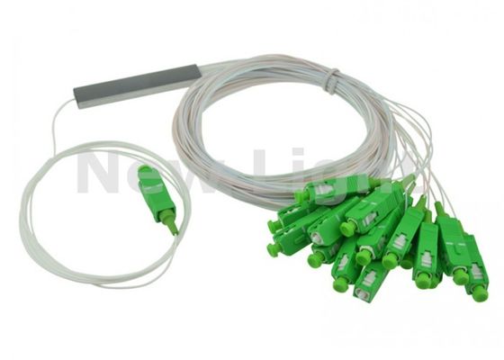 0.9mm Diameter 1x16 SC APC PLC Glasvezel Splitter voor FTTH en PON Netwerken