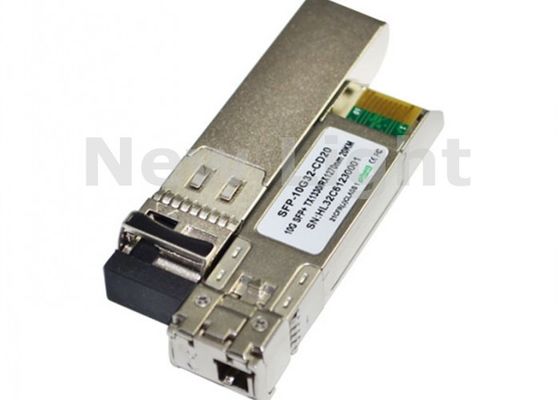 Single Fiber Channel 10G BiDi SFP+ transceiver met 20KM transmissieafstand voor Gigabit Ethernet