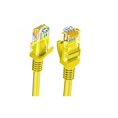 Cat6a Dubbel afgeschermde UTP patchkabel met 25AWG blank koper en vergulde connectoren