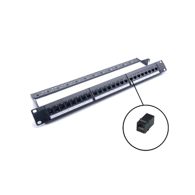 Cat6 Cable Management 110/Krone IDC Patch Panel voor Cat5e/Cat6a/Cat7 Ethernet-integratie