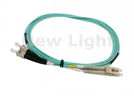 LC-ST Multimode 50/125 Duplex Fiber Patch Cord met UPC Polish Connector en PVC-kabel