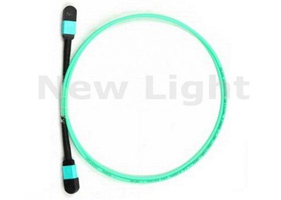 1M 12 Core MTP naar MTP OM3 Multimode Fiber Optic Patch Cord