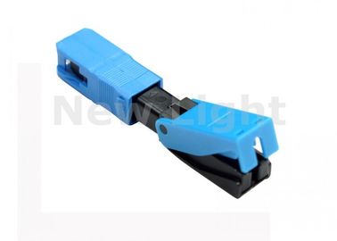 SC-vezeloptische snelle connector met insertverlies ≤ 0,15 dB Installatie < 1 minuut en veldinstalleerbaar voor FTTH-projecten