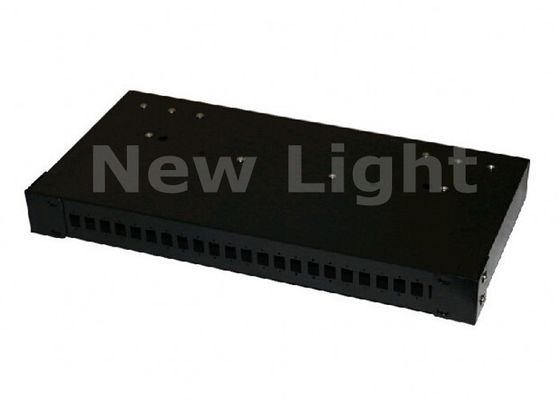 19 inch 24 port rack gemonteerd glasvezel distributie frame ODF patch panel voor gebruik in de binnenruimte