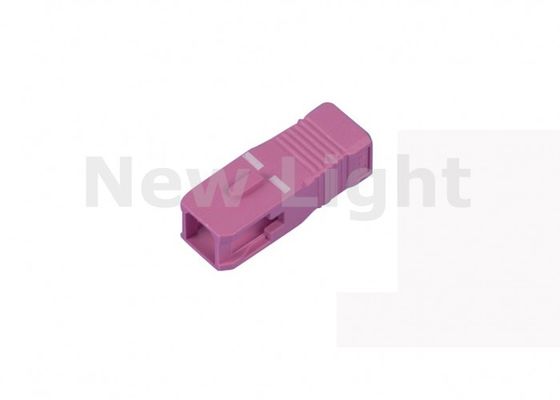 Roze Kleur SC Huisvesting Glasvezel Connector voor Lokaal Netwerk CE Goedgekeurd
