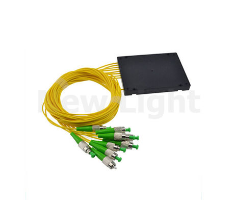 Single Mode FC/APC PLC Splitter met 1x8 split ratio voor hoogwaardige optische netwerken