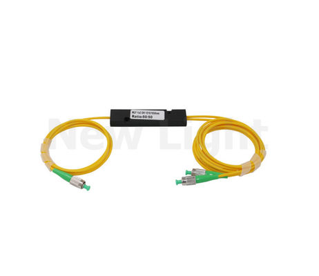 Single Mode Fiber Optische Splitter met FC/APC Connector en 0.9/2.0/3.0 mm Kabeldiameter