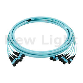 MPO-MTP-kabel met 8/12/24 kern, laag invoegverlies en hoge temperatuurstabiliteit voor betrouwbare glasvezelverbindingen