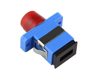 Sc - van de de Vezel Optisch Adapter van FC/ST het Plastiek/het Metaal Materieel Laag Toevoegingsverlies voor Kabel