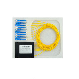 Professionele PLC-vezeloptische splitser met 1x2 tot 1x64 kerntype voor golflengte 1260-1650nm en 5 jaar garantie