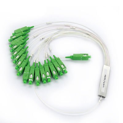 SC APC 1x16 Single Mode PLC Glasvezel Splitter voor FTTH Internet Toepassing