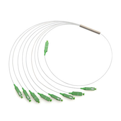 Stalen Buis Type PLC Splitter met Laag Invoegverlies en 1260-1650nm Golflengte voor Glasvezelnetwerken