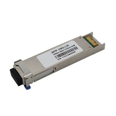 XFP-10G-LR glasvezeltransceiver 10Gb/s Single Mode met 20 km afstand en 3 jaar garantie