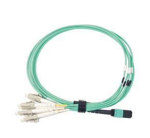 Kabel 50/Multimode 125 van 3,3 Voet MPO MTP, Ventilator - uit het Koordkabel van het Vezel Optische Flard